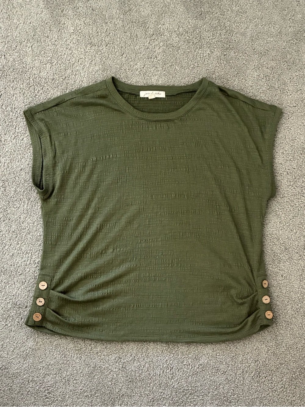 Forest green blouse